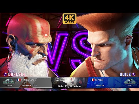 SF6 🔥 Mister Crimson (DHALSIM) VS Akainu (GUILE) 🔥 4K ACTION 🔥 STREET FIGHTER 6