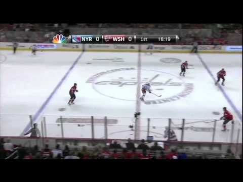 Alexander Ovechkin nails Dan Girardi HD