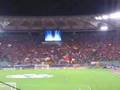Himno "Roma, Roma, Roma" antes del AS Roma ...