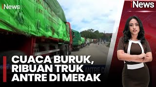 Download lagu Gelombang Tinggi, Truk Ekspedisi Tertahan di Pelabuhan Merak | iNews Terkini (17/12) mp3