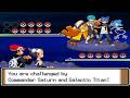 Pokemon Platinum Kaizo Vs Team Galactic Commander Saturn Tag Battle With Marley Permanent Rain