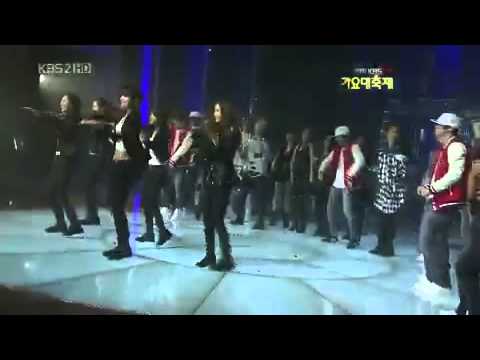SNSD - Rhythm Nation Dance @ Gayo Daejun 2009