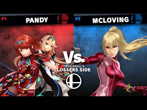 Cachanilla True Skill 3 ~ Pandy (Pyra and mythra) vs Mcloving (Zero Suit Samus) Lossers Bracket