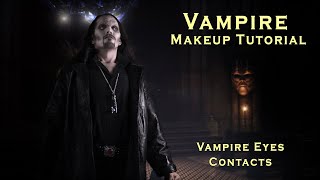 Vampire Makeup How-to, Dark Vampire Halloween Makeup Tutorial