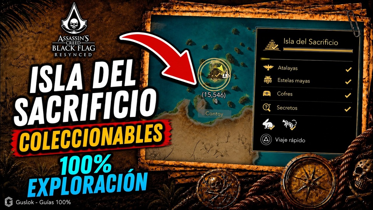 Isla del Sacrificio Todos Los Coleccionables 100% | Assassin’s Creed Black Flag Resynced Isla del Sacrificio Todos Los Coleccionables 100% | Assassin’s Creed Black Flag Resynced
