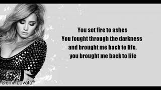 Never Been Hurt - Demi Lovato (Lyrics)