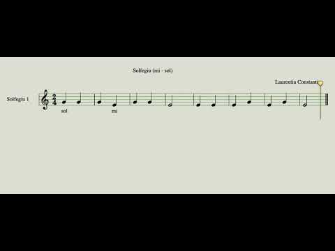Solfegiu 1 (Mi - Sol)