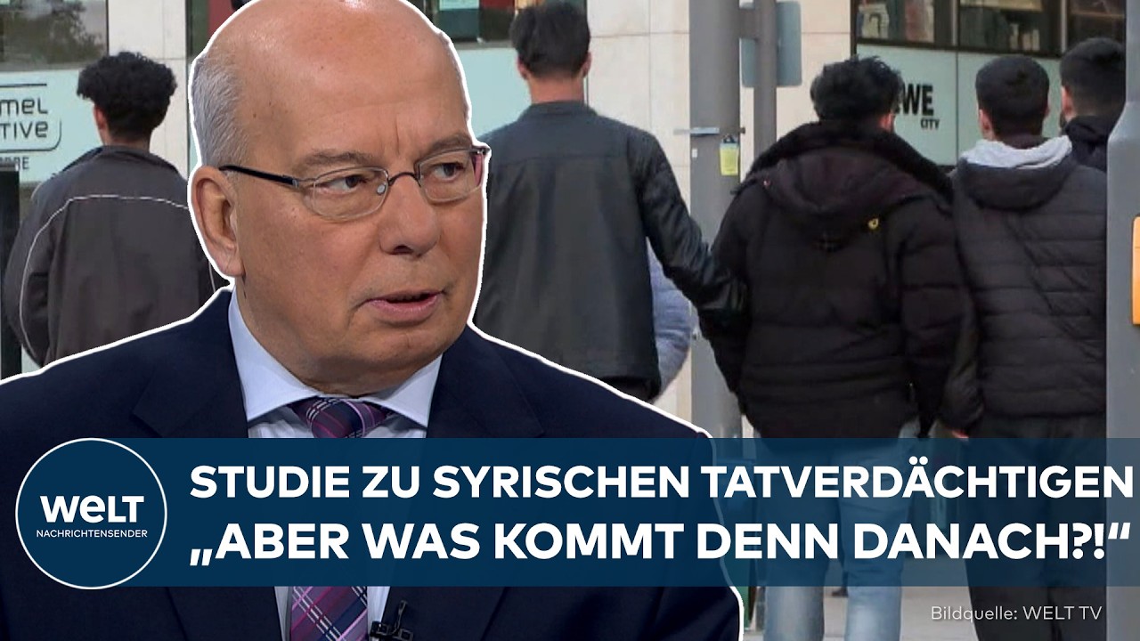 MIGRATION: Studie zu syrischen Tatverdächtigen – "Was kommt denn danach?!"