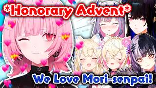 HoloAdvent Instantly Declared Calli an Honorary Member ❤️❤️