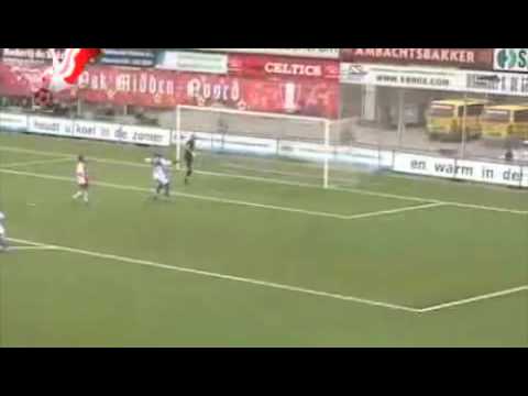 Ferry Alfons maakt  doelpunt tegen IJselmeervogels