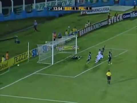 Os gols de Barueri 2x2 Palmeiras (2ª Rodada do Paulistão 2010)