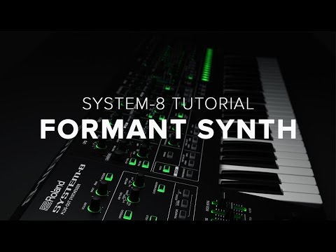 Roland SYSTEM-8 How-To: Formant Synth