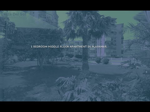 1 Bedroom Middle Floor Apartment in Playamar, Costa Del Sol FOR SALE € 142,000