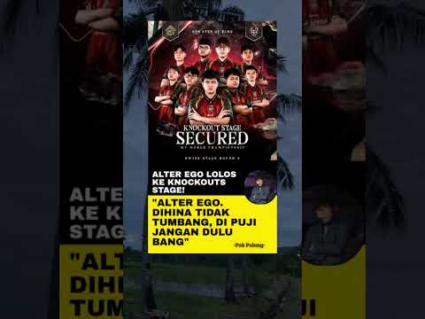 Alter Ego go Knockout Stage 🔥