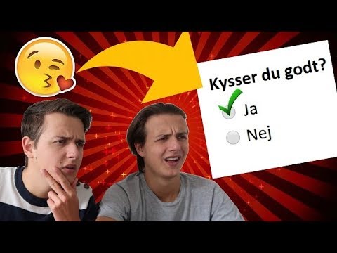 TEST DIG SELV: Hvilken Type Kysser Vi Med?!