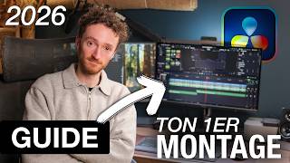 Votre 1er montage vidéo sur Davinci Resolve (Guide COMPLET 2026)