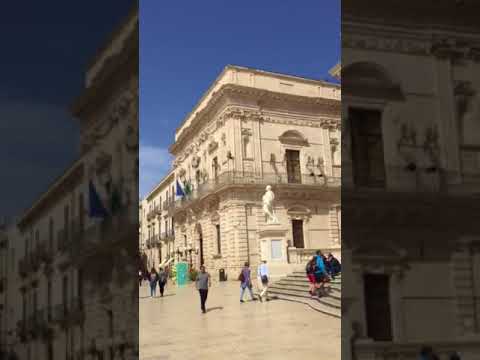 Europe’s most beautiful square Ortigia Sicily