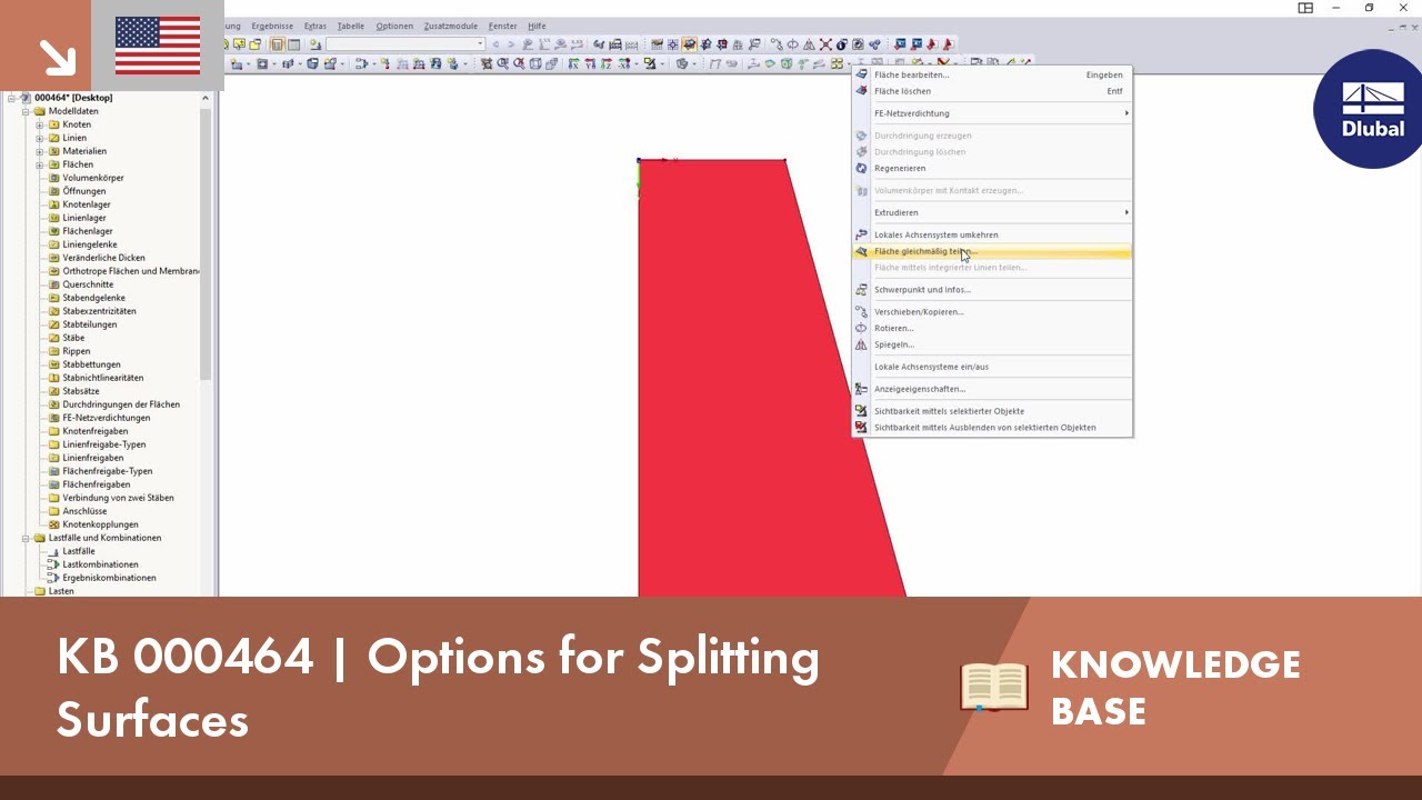 KB 000464 | Options for Splitting Surfaces