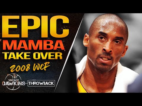 The Game MVP Kobe Brought Lakers From 17 Down To ELiMINATE Champs SAS in 2008 WCF!