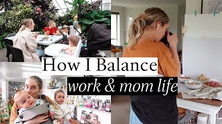 How I Balance Work and Mom Life (Spoiler: It