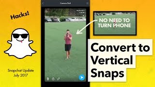 How to Convert Video to Vertical for Snapchat
