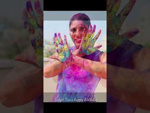 Gurjit Kaur happy birthday/Indian female field hockey player/Hockey World Cup 2018