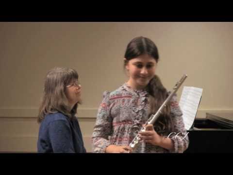 Violet Marmur, 11, plays Allegretto by Benjamin Godard