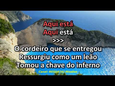 Luigi Natalino - João 20 + Aqui Está - Playback - Karaokê