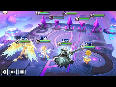 Basic 2A Light High Elemental (Shren) B5 Team - Summoners War