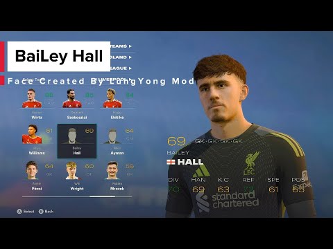 Liverpool players and wonderkids with all real face Ultimate mod FC26 TU1.4.1