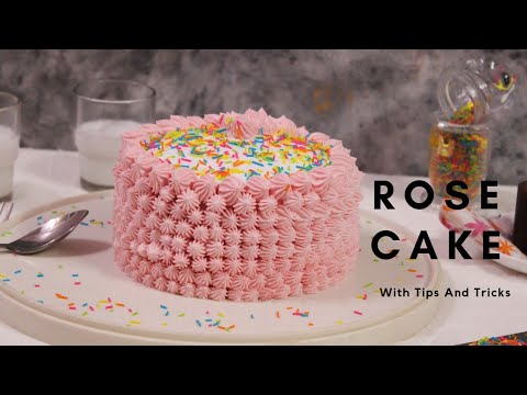 Rose Cake by Uniquely Sailaja|| Birthday Cake||