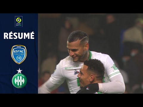 ESTAC TROYES - AS SAINT-ÉTIENNE (0 - 1) - Résumé - (ESTAC - ASSE) / 2021-2022