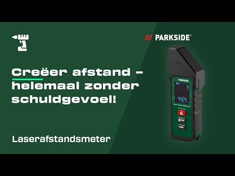 De laserafstandsmeter van PARKSIDE in #ToolTalk