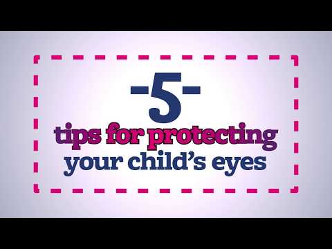 5 tips for protecting your children's eyes