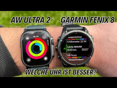 Garmin Fenix 8 vs. Apple Watch Ultra 2 Black: (K)ein fairer Vergleich?