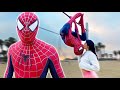 SpiderMan In REAL LIFE Public Stunt
