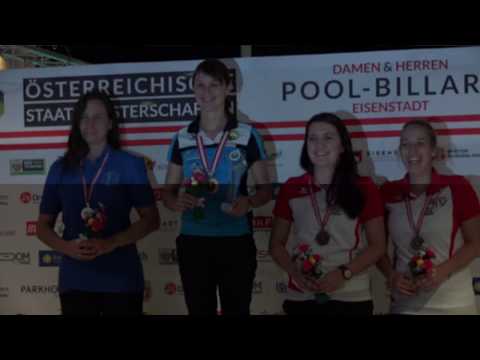 ÖSTM Pool Billard 2017 - 14.1 endlos - Siegerehrung