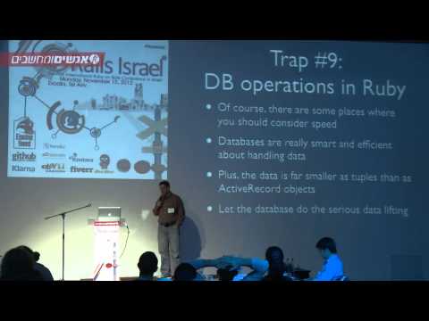Reuven M. Lerner @ Rails Israel 2012: Rails Traps