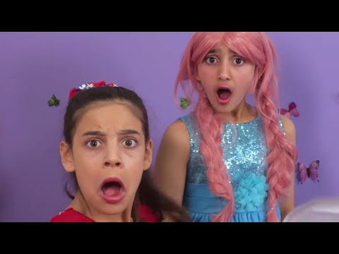 Olivia's Babysitting Challenge 👼 Princesses In Real Life | Kiddyzuzaa