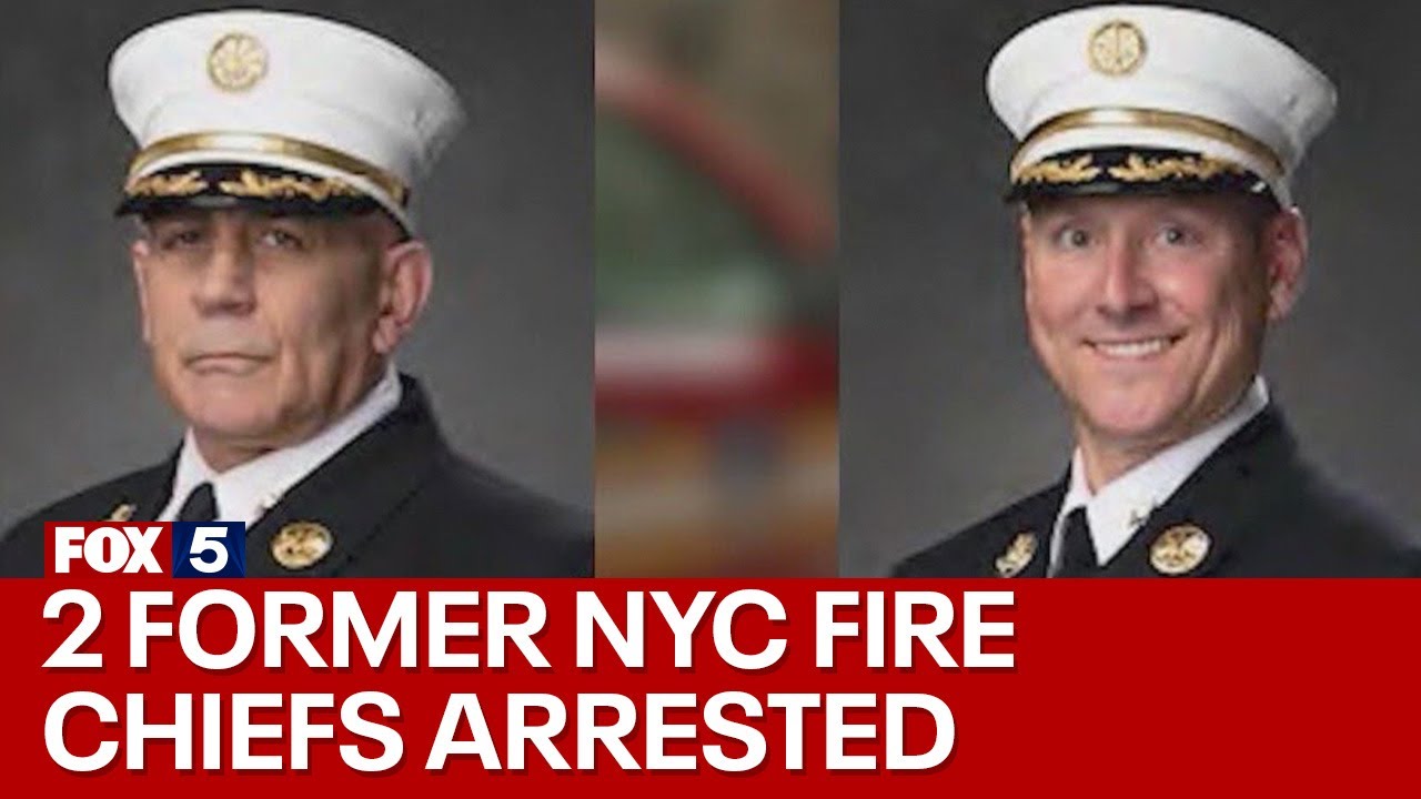 2 former NYC fire chiefs arrested in bribery scandal, charged with corruption