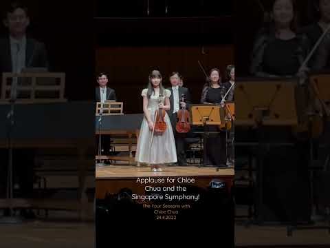Applause for Chloe Chua and the Singapore Symphony!