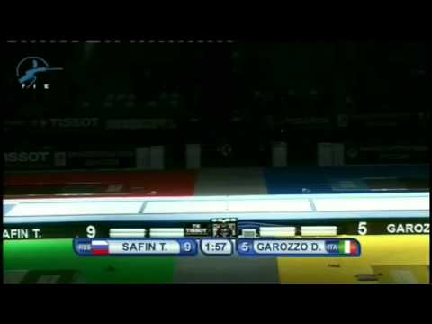 Safin vs Garozzo. Final. Junior And Cadet Fencing World Championship Moscow 2012.mp4