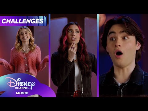 Descendants: The Rise of Red Cast Guess the Descendants Lyric! 🤭 | @disneychannelmusic