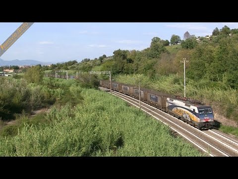 474 101 RailOne in arrivo a Monterotondo - RailOne 474 101 arriving in Monterotondo