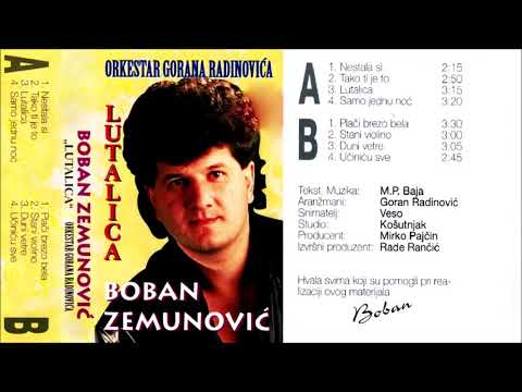 Boban Zemunovic - Lutalica - (Audio 1997)