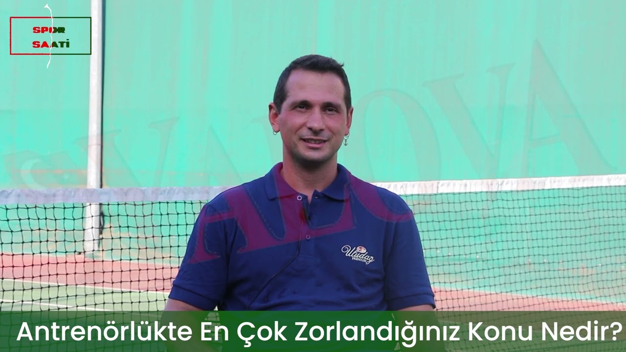 "Yalova’da Tenisi Yaygınlaştırmaya Çalışıyoruz"