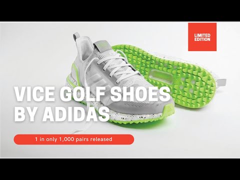 VICE x ADIDAS GOLF SHOES LIMITED EDITION - 1 OF 1,000 MADE - UNBOXING & FIRST IMPRESSIONS