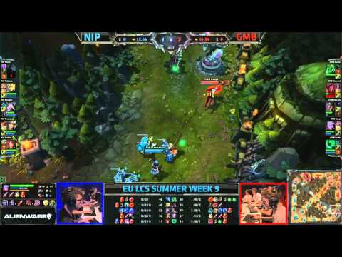 2-5 PLACE TIEBREAKER [Game 4/5]: NiP vs Gambit Gaming (GMB) || EU LCS Summer 2013 Full Game HD