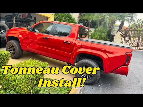 2024 Toyota Tacoma Tonneau Cover Install