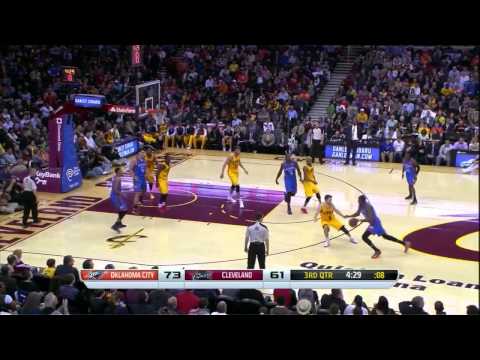 Serge Ibaka vs Cleveland Cavaliers 2014.03.20